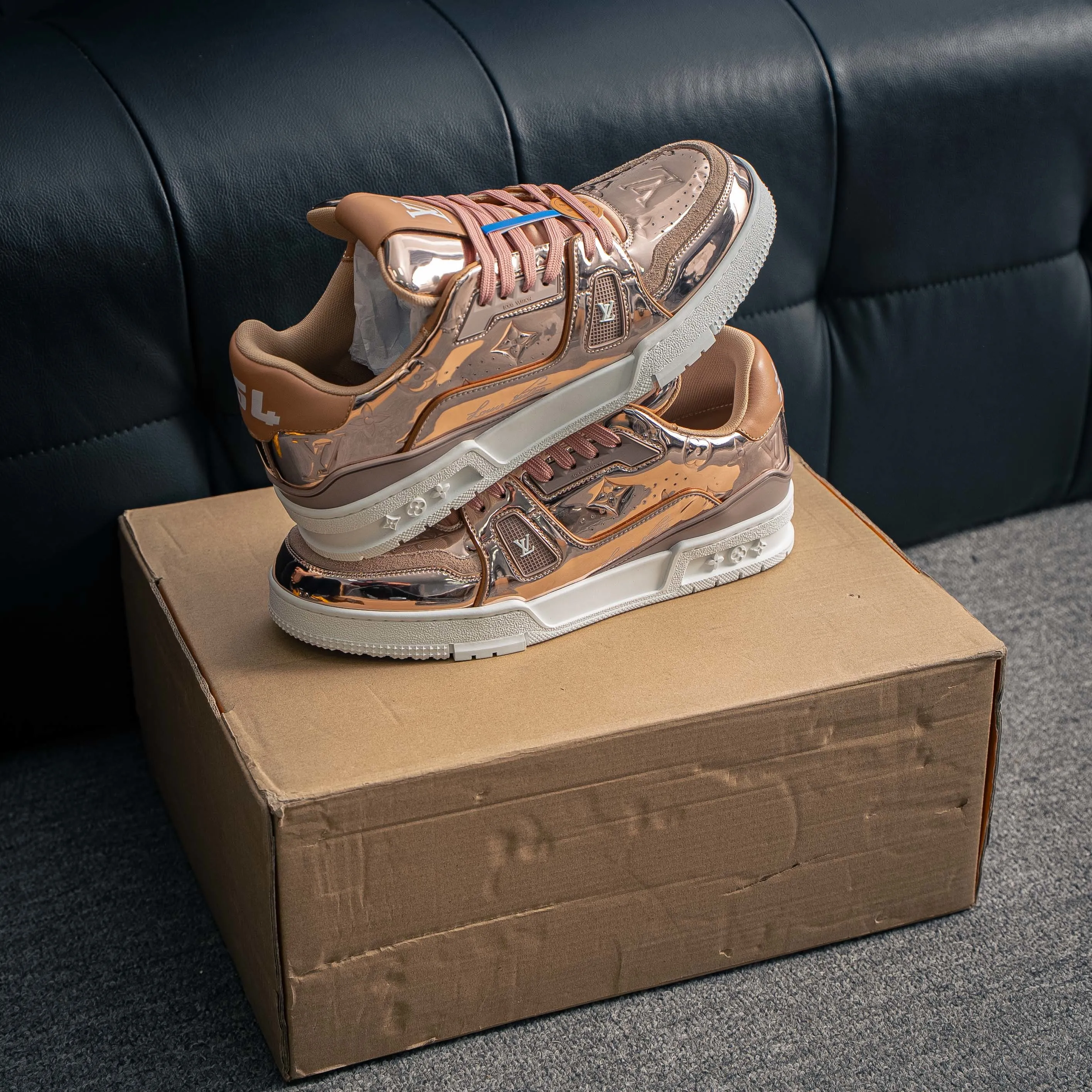 【MS 】 Louis Vuitton LV Trainer Series Sneakers ✦ ，✦ NFC ✦ ZP ， ✦